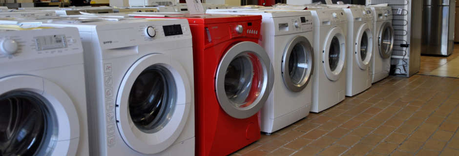 Waschmaschinenausstellung bei Spar Tech Salzgitter